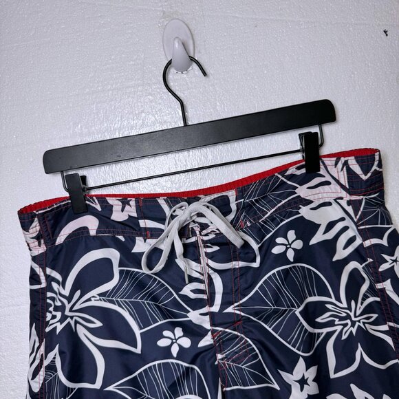 St. Louis Cardinals MLB Mens Small Blue Floral Baseball Swim Trunks Mesh Lined - Picture 4 of 9